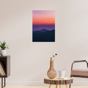 Sunset layers poster