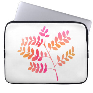 Sunset Leaves Laptop Sleeve