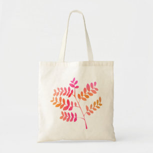 Sunset Leaves Tote Bag