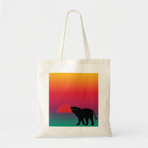 Sunset leopard in Africa Tote Bag