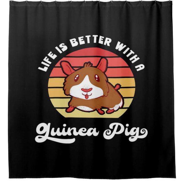 Sunset Life Better With A Guinea Pig | Cute Pet (Front)