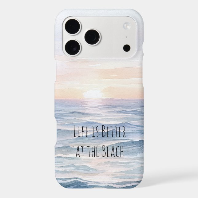 Sunset Life is Better at the Beach (Back)