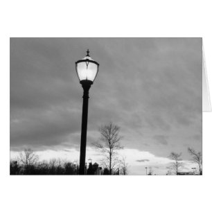 Sunset & Light / Noir, card