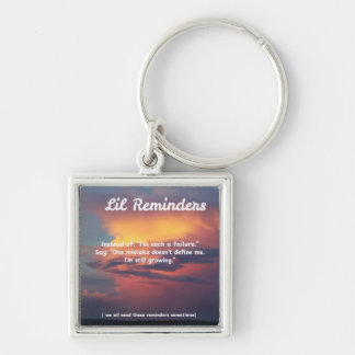 Sunset Lil Reminders Therapist Gift Keychain