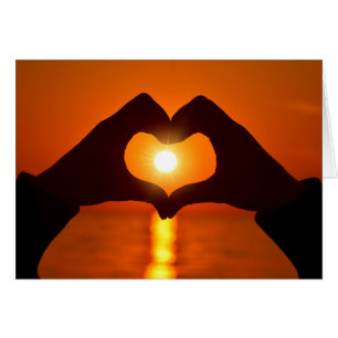 Sunset Love is patient, love is kind