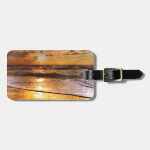 Sunset Luggage Tag