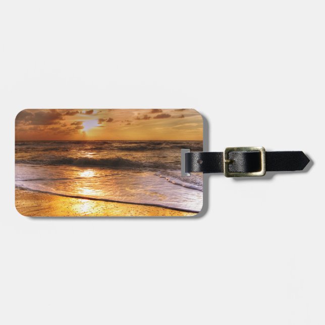 Sunset Luggage Tag (Front Horizontal)