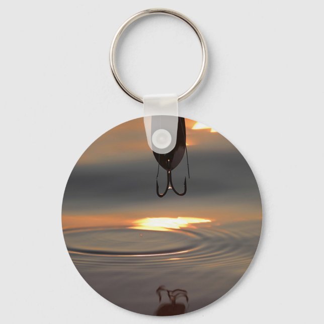 Sunset Lure Keychain (Front)