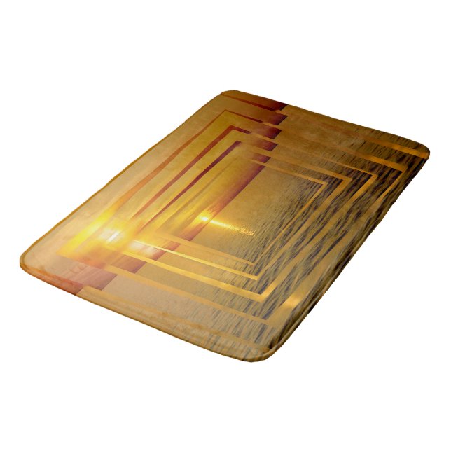 Sunset Madness Bath Mat (Angled)