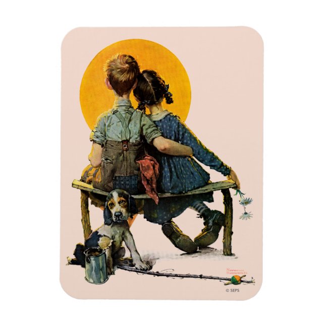 Sunset Magnet (Vertical)