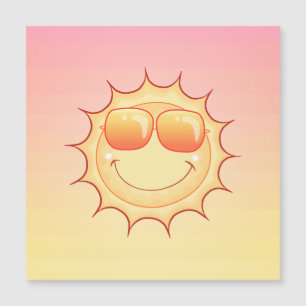 Sunset Magnet Card