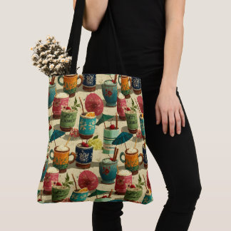 Sunset Mai Tais Tote Bag