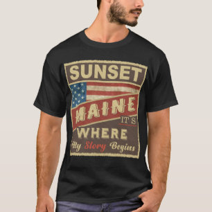 SUNSET, ME It's where my Story begins T-Shirt