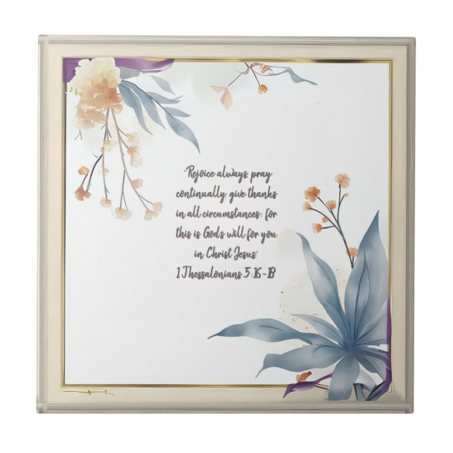 Sunset Meadow Frame Tile (Front)