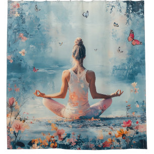 Sunset Meadow Meditation with Butterflies (3)