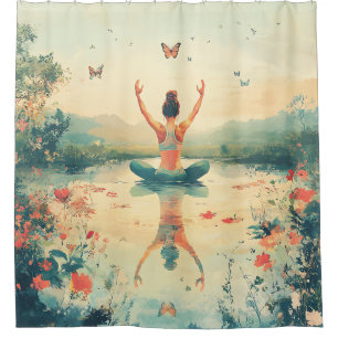 Sunset Meadow Meditation with Butterflies (8)