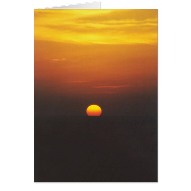 Sunset - Mediterranean Sea (Front)