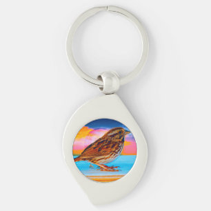 Sunset Melody Keychain