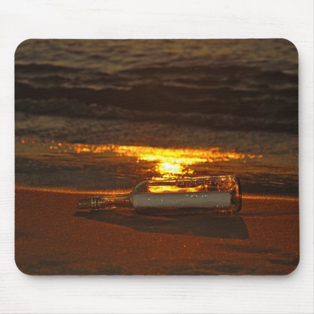 Sunset Message Mouse Pad (Front)