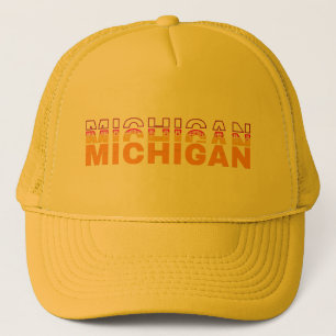 Sunset Michigan Trucker Hat