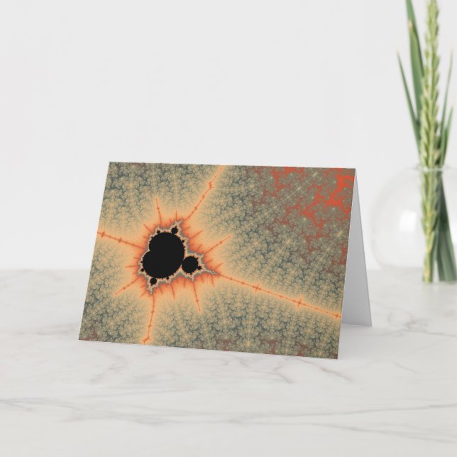 Sunset Mini Brot Greetings Card (Front)