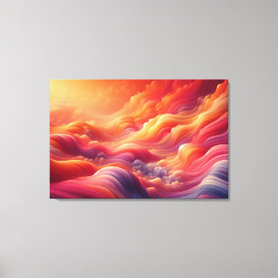 Sunset Mirage  Canvas Print