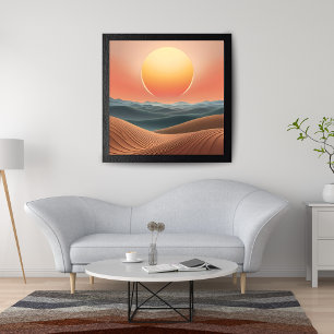 Sunset Mirage Photo Print