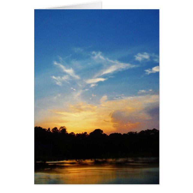 Sunset Mountain Lake (Devant)