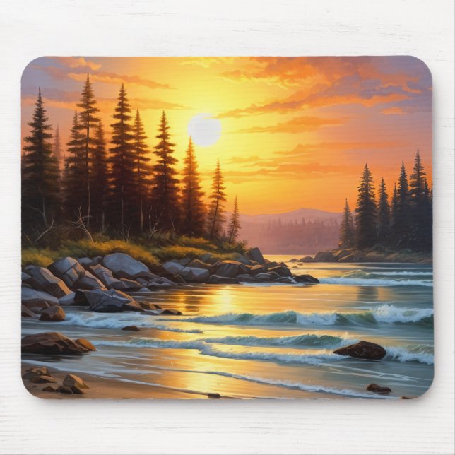 sunset mouse pad (Front)