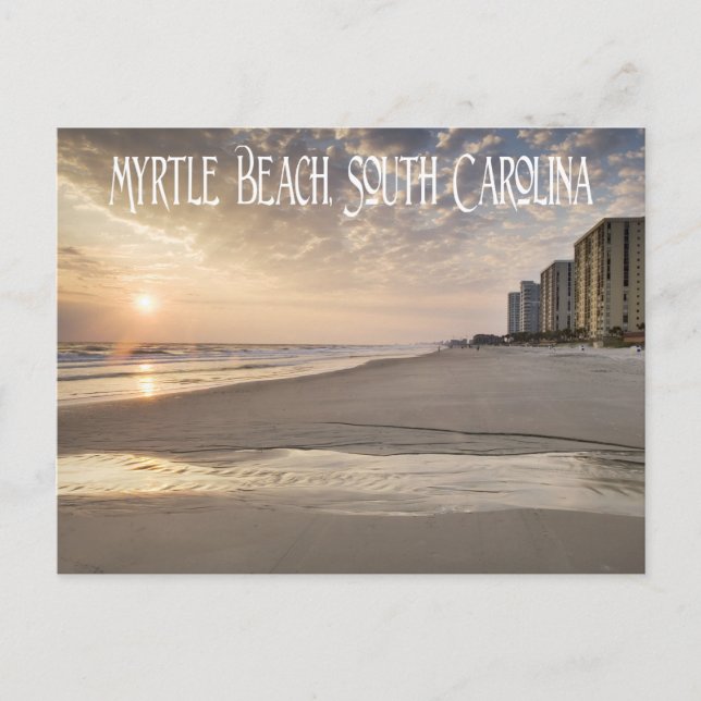 Sunset Myrtle Beach, South Carolina Postcard, USA Postcard (Front)