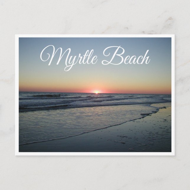 Sunset Myrtle Beach, South Carolina Postcard, USA Postcard (Front)