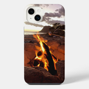 Sunset n S'mores in Nanakuli, Hawaii iPhone 14 Plus Case