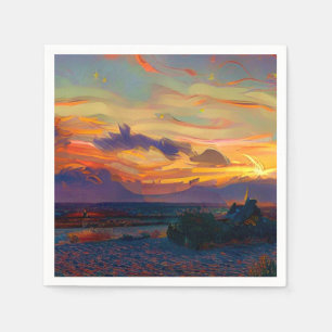 SUNSET NAPKIN