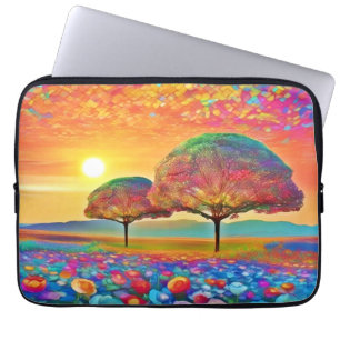 Sunset Nature's Kaleidoscope  Laptop Sleeve