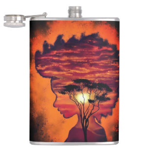 Sunset Night Flask