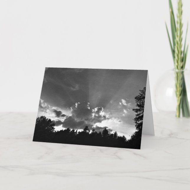 Sunset / Noir, card (Front)