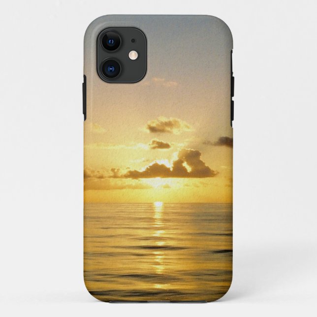 Sunset North of Bermuda Case-Mate iPhone Case (Back)