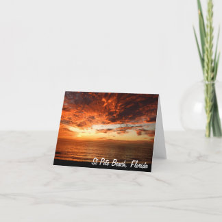 Sunset Notecard - Customized