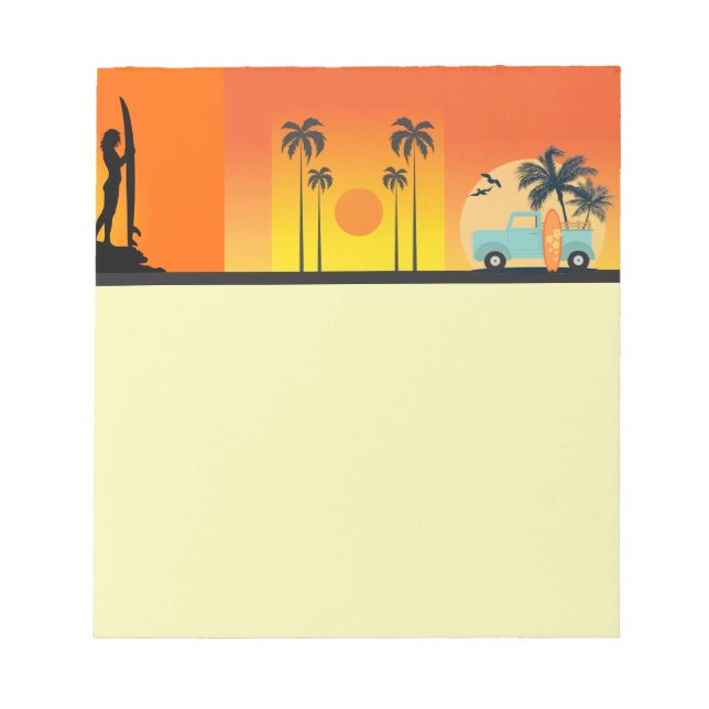 Sunset Notepad (Front)