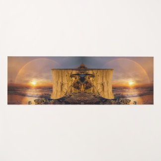 Sunset Ocean Cliff Yoga Mat