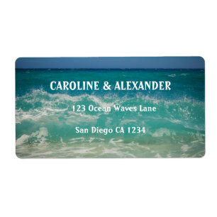 Sunset Ocean Eau tropicale Plage Mariage moderne