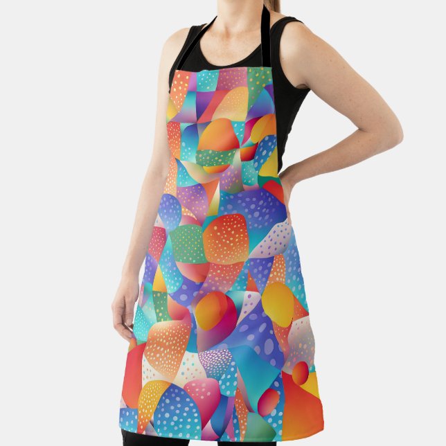 Sunset Ocean Waves Apron (Insitu)