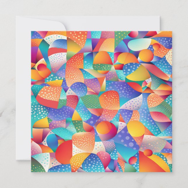 Sunset Ocean Waves Holiday Card (Front)