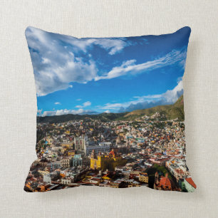 Sunset Of Guanajuato Throw Pillow