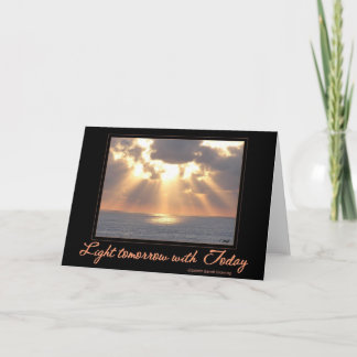 Sunset of Inspiration Card