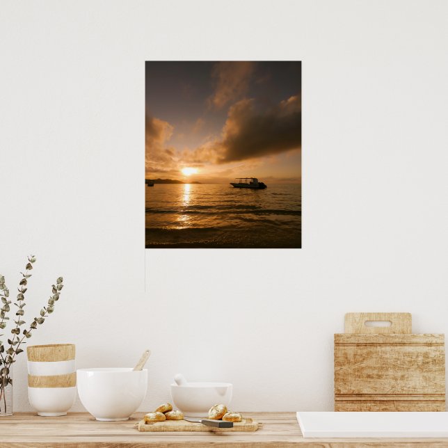 Sunset of Ishigaki Poster (Kitchen)