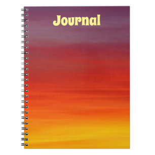 Sunset Ombre Journal Notebook