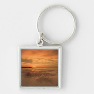 Sunset On A Thai Beach Keychain