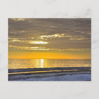 Sunset on Fort Myers Beach, Florida Postcard