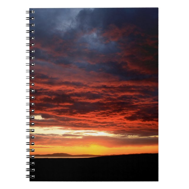 Sunset on Islay, Scotland Notebook (Front)